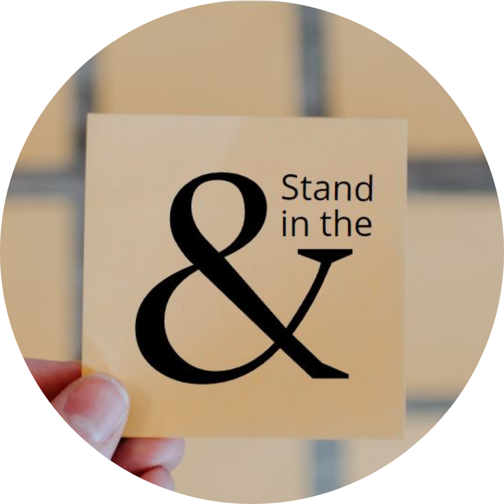 stands in the & stands in the &